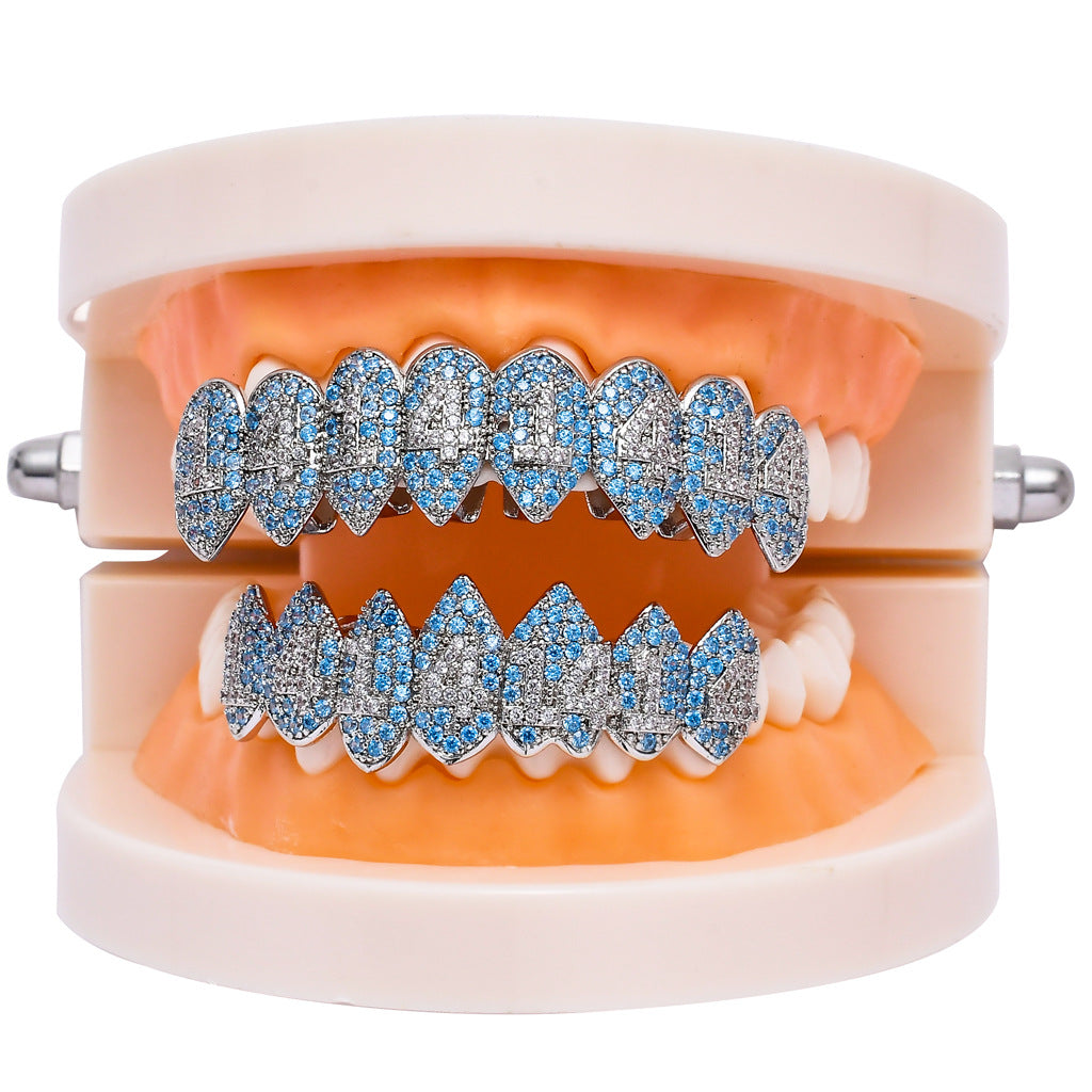 Halloween Hip Hop 1414 Zirconia Braces