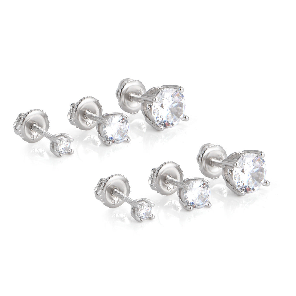 925 Silver Zirconia Earrings