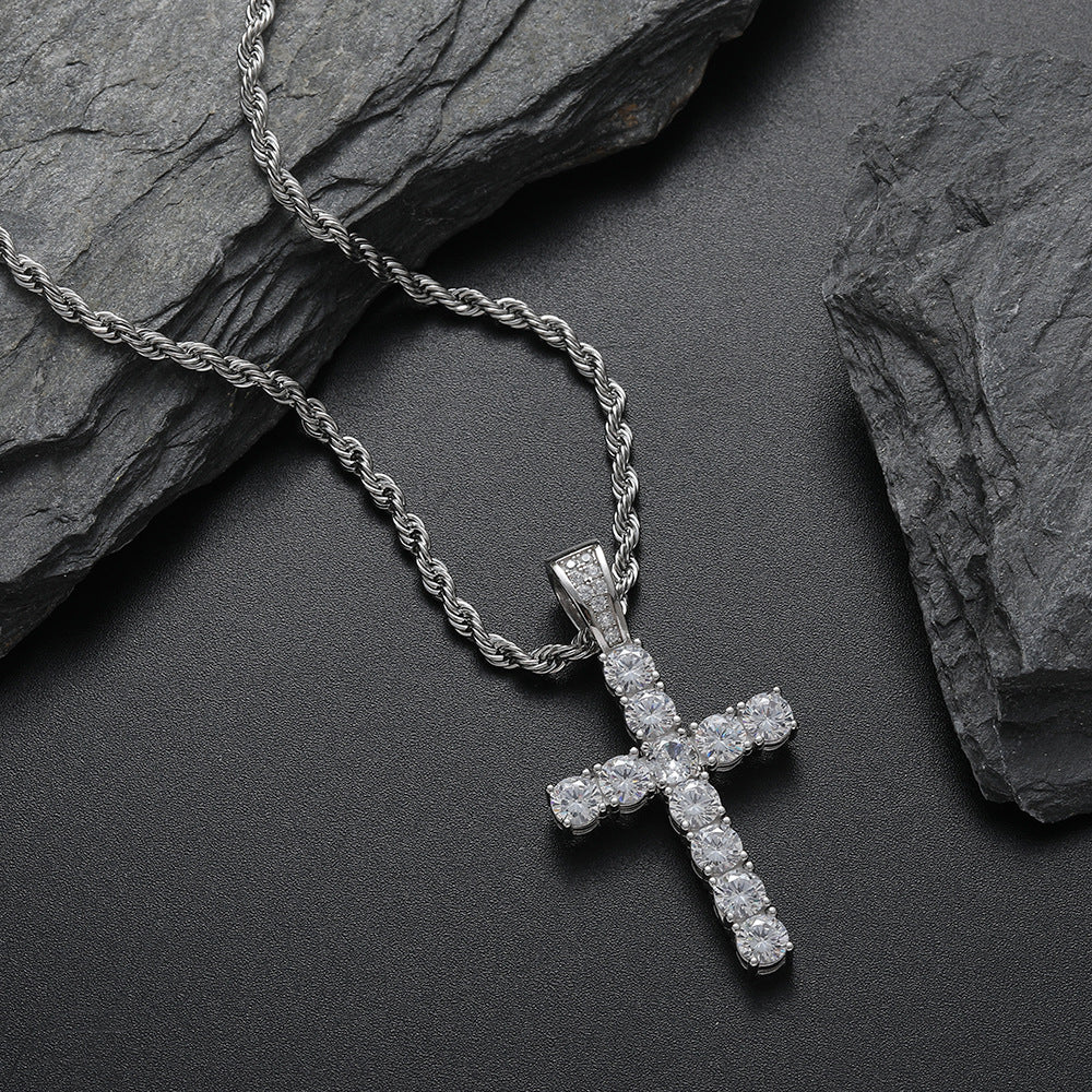 925 Silver Cross Pendant