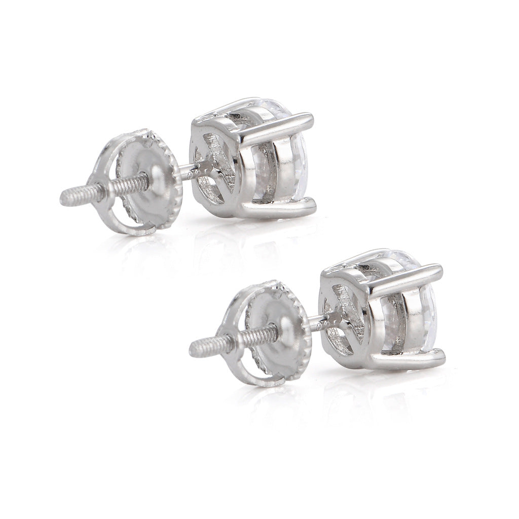 925 Silver Zirconia Earrings