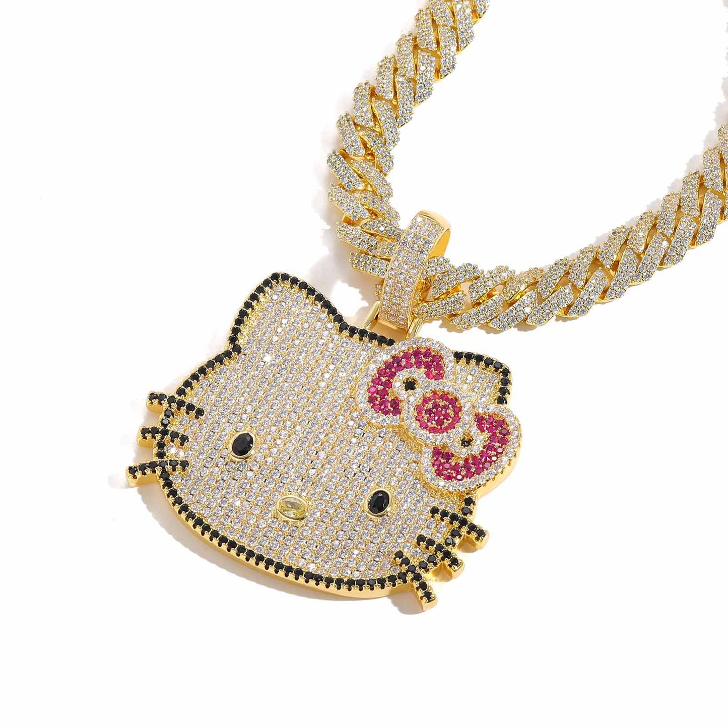 Cute Hello Kitty Pendant Necklace