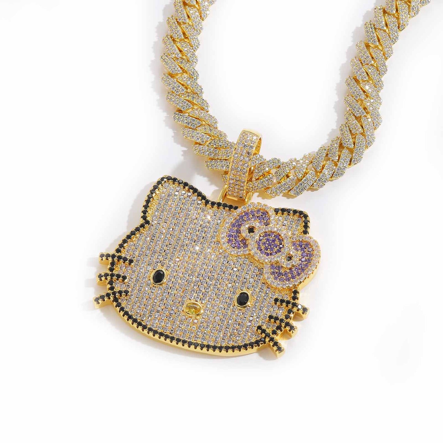 Cute Hello Kitty Pendant Necklace