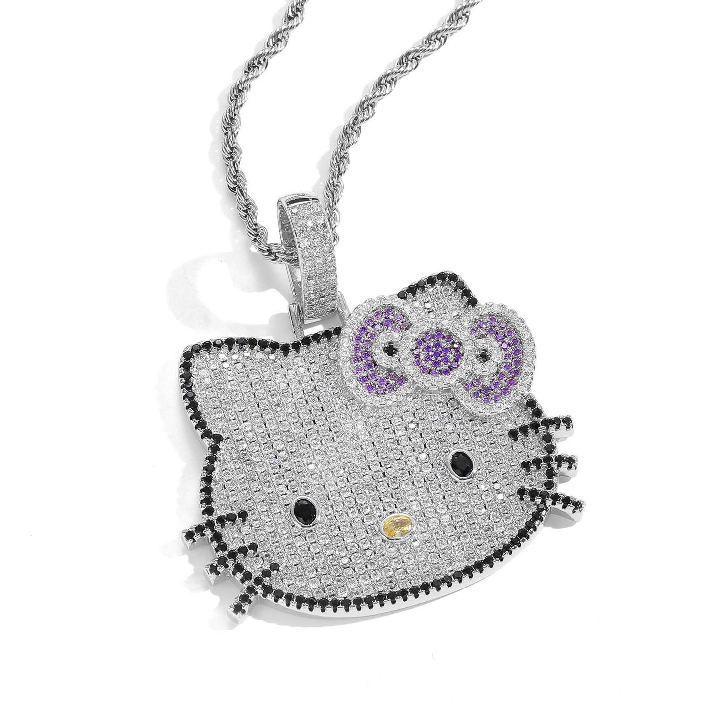 Cute Hello Kitty Pendant Necklace