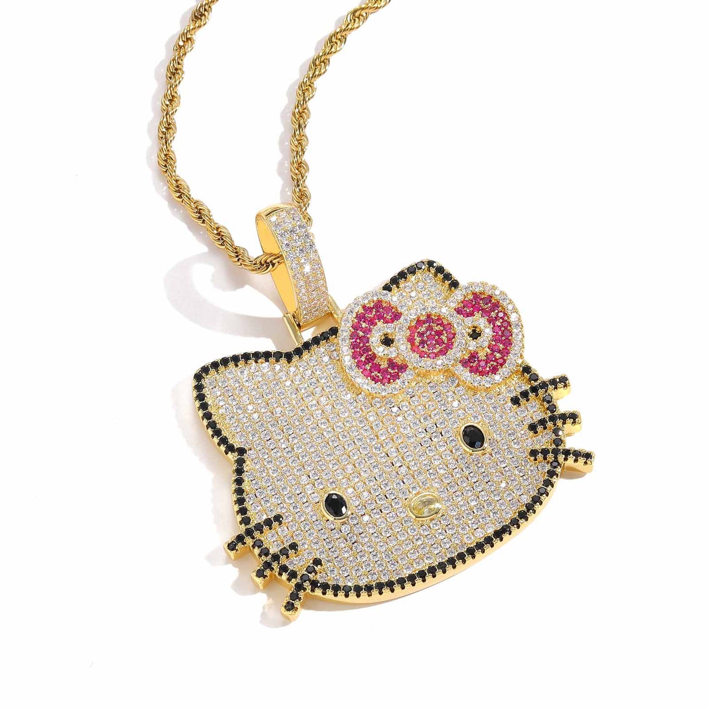 Cute Hello Kitty Pendant Necklace