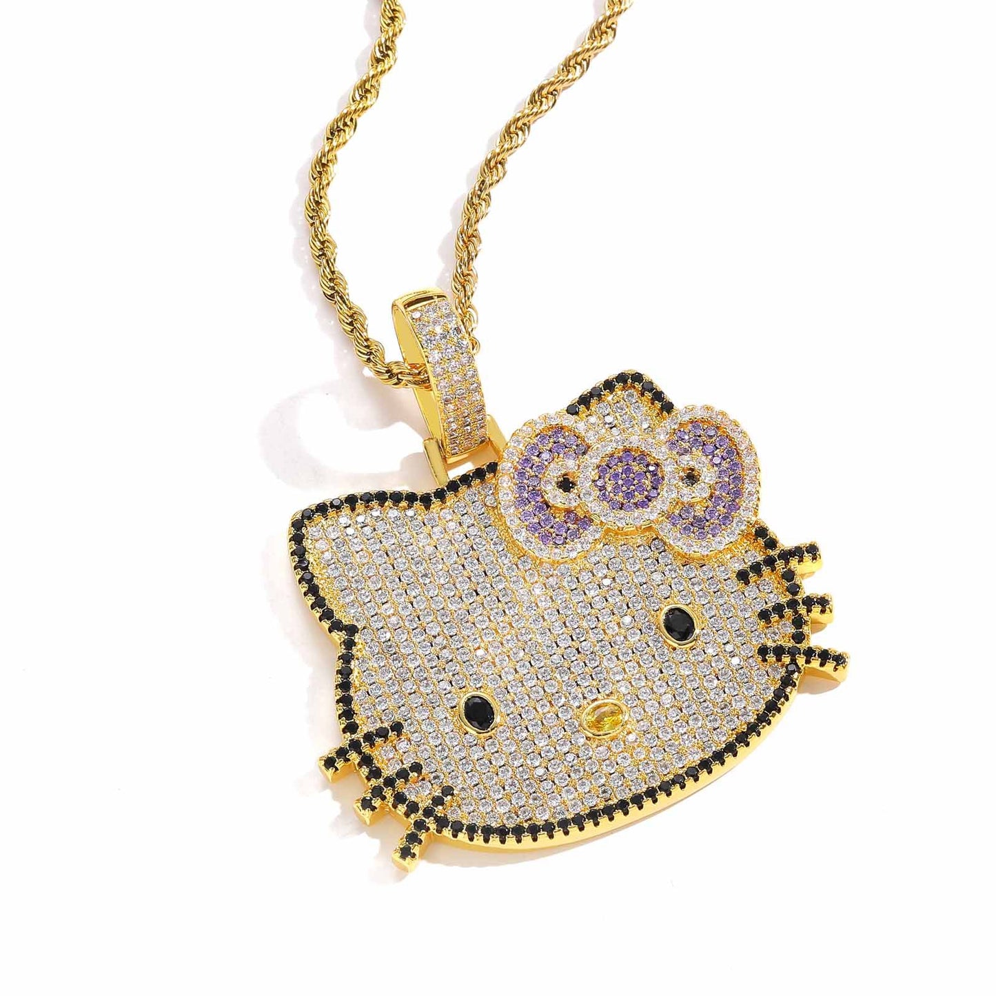 Cute Hello Kitty Pendant Necklace